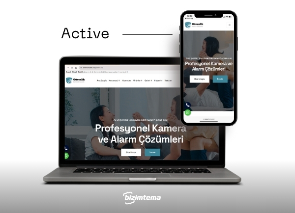 Alarm Kamera Web Sitesi Active