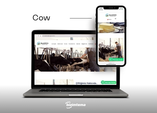 Besi Çiftliği Web Sitesi Cow