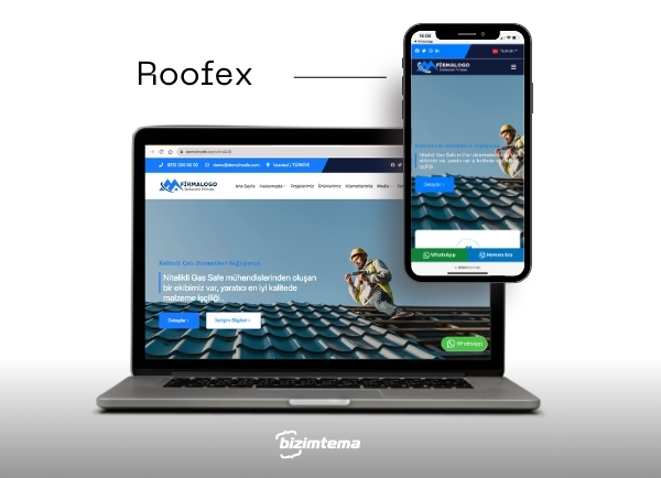 Çatı İzolasyon Firması Web Sitesi Roofex