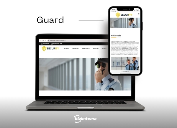 Güvenlik Firması Web Sitesi Guard