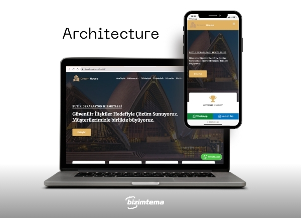 İnşaat - Mimarlık Web Sitesi Architecture