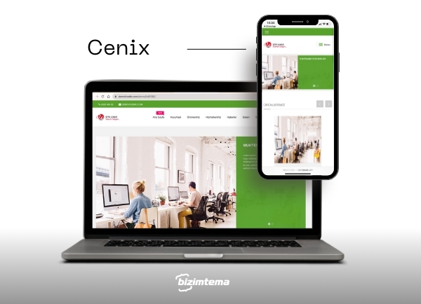 Kurumsal Web Sitesi Cenix 