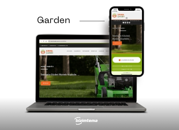 Kurumsal Web Sitesi Garden