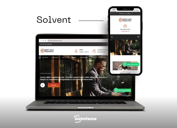 Kurumsal Web Sitesi Solvent
