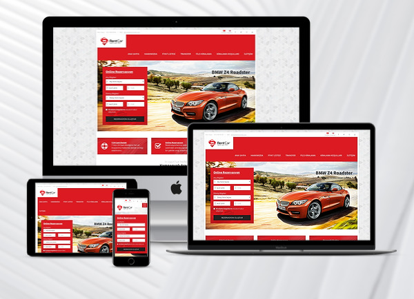 Rent A Car Web Sitesi Red