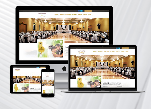 Düğün Salonu Web Sitesi Hall