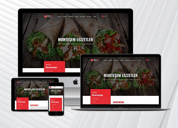 Restaurant Web Sitesi Nisa