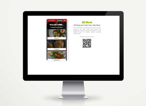 QR Restaurant Mobil Menü Web Sitesi One