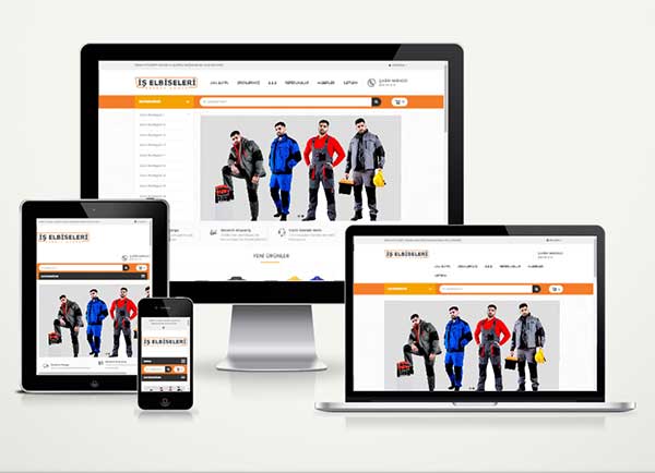 E-Ticaret İş Elbiseleri Sitesi Workwear