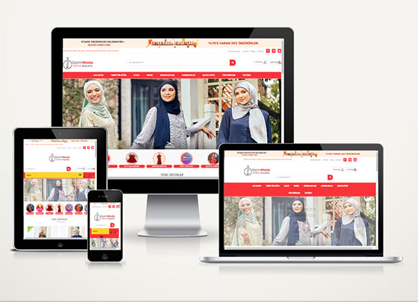 E-Ticaret Giyim Moda Web Sitesi Hijab