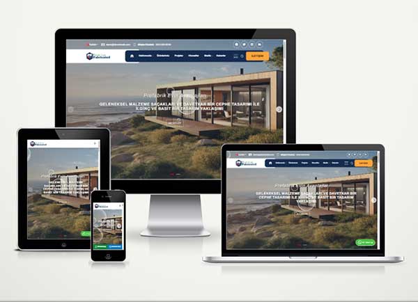 Yapı Prefabrik Firma Web Sitesi Fabricated