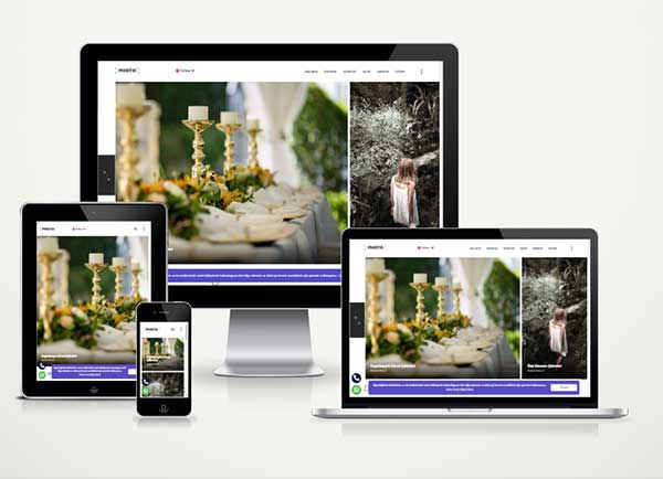 Fotoğrafçılık - Stüdyo Web Sitesi Wedding